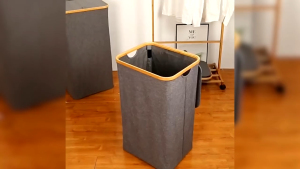 [🔥พร้อมส่ง]ตะกร้าผ้า ตะกร้าผ้าพับได้ 100L พับได้ สําหรับใส่เสื้อผ้าใช้แล้ว กันน้ำ ตะกร้าอเนกประสงค์ วัสดุแข็งแรง สไตล์ญี่ปุ่น