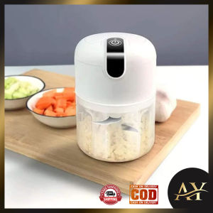 Alat Mesin Penghalus Bumbu Daging Mini Chopper Elektrik Serbagun