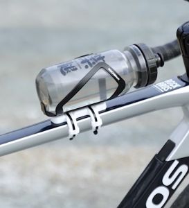 ROCKBROS Bike Bottle Holder Converter Adjustable Silica gel Shockproof Non-Slip Water Bottle Cage Adapter MTB/Road Bike Bottle Cage Handlebar Mount