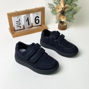 SENMA Korean Rubber Shoes For Kids Boys Causal Shoes Fashion Sneakers Black Shoes 1 to 2 to 3 to 4
