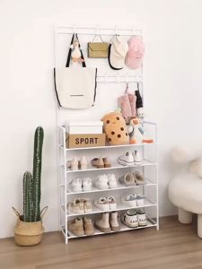 AVINAS  Multifunctional Coat Rack Landing Clothing Holder Hanger Floor Standing Storage Rack