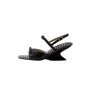Miaolu Sweet Style Floral Embellished Slip-On Casual Sandals Womens Summer New Butterfly Knot Flat Heel Low Cut PU Leather