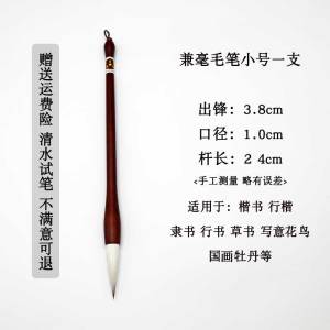 อุปกรณ์เขียนจีนแบบมืออาชีพ Zhan Yong an Pen Shop แปรงหมึกขนาดใหญ่กลาง แปรงหมึกหมึกผสมสำหรับผู้เริ่มต้น ชุดหมึกหมึกผสมสำหรับเขียนจีน