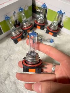 Bóng đèn pha ô tô bóng đèn halogen H15-HCL đầu xanh siêu sáng. Điện 12v và 24v