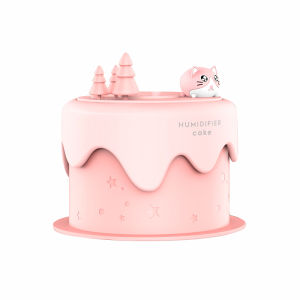 เครื่องชุ่มชื้นขนาดเล็กในรูปเค้กส่งของขวัญวันเกิดสำหรับเพื่อนหญิงที่อบอุ่นและน่ารัก เครื่องประดับตกแต่งบ้านสำหรับเทศกาลปีใหม่และวันคริสต์มาส