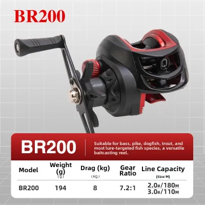 billings | Lightweight Metal Tangle-Free Baitcasting Reel