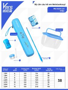 WEITUOSEN| Bộ câu cá thu nhỏ cho trẻ em
