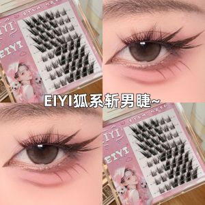 Eiyi Fox Series Lông Mi Giả Uốn Cụm Đơn Nam Cáo Mắt Dụng Cụ Trang Điểm Cho Máy Ảnh Bất Kỳ Loại Da Lông Mi Trên