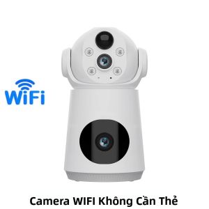 Camera Trong Nhà WiFi 4K 8MP Camera Kép Màn Hình Kép Máy Giám Sát Trẻ Em Với Tầm Nhìn Ban Đêm V380 Pro Mini Camera An Ninh CCTV Pin Tiết Kiệm Năng Lượng