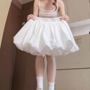 YAYANGREN | Black Flower Bud Short Skirt