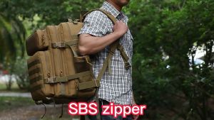 ASIAON A-181 50L Capacity Tactical Backpack Outdoor Bag with Water Bottle Holder