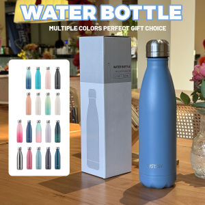 WATERSY 500ml Stainless Steel Vacuum Flask Insulated Thermos Cup for Coffee & Water Double Wall Thermal Bottle for Sports