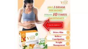 Zinnia VTOX EZYME Natural Detox Enzyme 1000mg x 1 box (14 sachets) / Enzyme/ Detox/ Diet/ Slimming/ Constipation