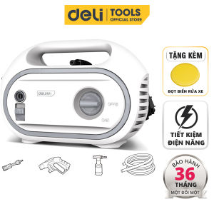 Máy Rửa Xe Mini Deli Công Suất Lớn - BH 36 Tháng - Đầy Đủ Phụ Kiện Tiết Kiệm Điện Năng Chống Nước IPX5 - Nhỏ Gọn Tiện Lợi - DL882201 Máy Rửa Xe Với Nhiều Mức Áp Lực - Lazada