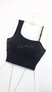 Wimiu Tank Top Tanktop Tangtop Singlet Wanita Crop Top Sport Bra 100108
