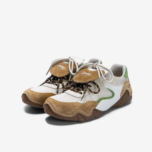 Jeep | Giày Sneaker German Army Trainer Nữ Đế Mềm Nhẹ Đi Bộ Ngoài Trời Phiên Bản Giới Hạn Năm Ngựa Màu Đỏ