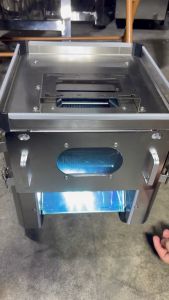 Máy thái thịt HD90 thái thịt trâu thịt bò bê dê tái thịt tươi thịt lợn cá thái 150kg/h