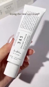 Dr.Althea 345 Relief Cream Hydrating Calming Facial Cream With Tea Tree Leaf Water Niacinamide & Ceramide NP Soothe Irritated Skin Improve Dullness Lock Skin Moisture For All Skin Types Daily Skincare