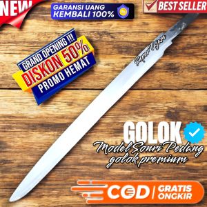 GOLOK KEBUN TEBAS KAYU KERAS BAMBU TUA TAHAN BANTING TIDAK MUDAH TUMPUL TAHAN LAMA PEMAKAIAN BERGERANSI TERMURAH PERKAKAS KEBUN TEBAS BAMBU TUA MUDA TAHAN LAMA PEMAKAIAN BERGERANSI GOLOK REKOMENDASI
