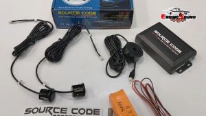 เซ็นเซอร์ SCP-700 รุ่น SCP-700 2 จุด มีเสียง สำหรับหัวเซ็นเซอร์จับระยะถอย สีดำ BLACK รูปแบบเซนเซอร์เสียงเตือน BUZZER Parking Sensor 1 ชุด ติดตั้งโดยเจาะกันชน รถกระบะ รถเก๋ง