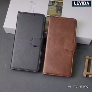 Xiaomi 14T Xiaomi 14T Pro Flip Cover Kulit Leather Case Sarung Buku Kulit Xiaomi 14T Xiaomi 14T Pro