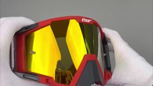 MX ATV Motocross Goggles HD Lens - Windproof Dustproof UV Protection for Off-Road Riding Skiing Fishing Cycling Outdoor Sports