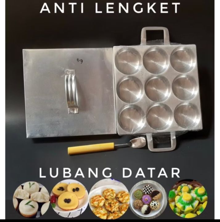 [LUBANG 9] Cetakan Cilor Maklor Kue Lumpur Apem Martabak Mini Bikang ...