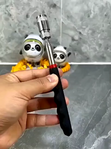 8 LBS With LED Lights Telescopic Magnetic Pick Up Stick Tool Portable Metal Parts Pickup Rod