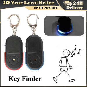 Mini Key Preventer Whistle Voice Control Key Finder LED Light-Emitting Pendant Reusable Guards Against Losing Locator Keychain
