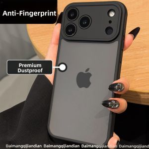 DAIMANG | Transparent All-round Protective Silicone Case with Drop Protection for iPhone Orange