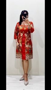 Baju Dress Tunik Batik Giani: Pilihan Modis untuk Wanita