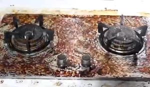 【HOT SALE】【น้ำยาขจัดคราบน้ำมัน/สูตรทรงพลัง/ขจัดคราบน้ำมันที่ฝังแน่น】ทำความสะอาดน้ำมันคราบน้ำมันในครัว ❤ขนาด: 500มล