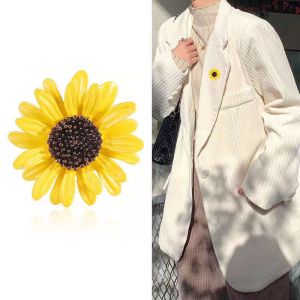 Daisy Anti-Lightหน้าอกเข็มกลัดดอกไม้Pinขนาดเล็กPin Fixationที่มองไม่เห็น2023ใหม่High-Endแฟชั่นเครื่องประดับสําหรับผู้หญิง