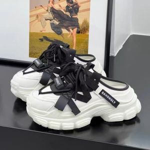 Spring/Summer New Elevated Platform Slide Sandals