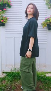 Celana Cargo Cewek ukuran jumbo Cargo Pants Femonritch