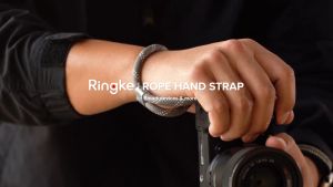 RINGKE® ROPE HAND STRAP Solid Craftsmanship Cast Metal Embellishments Buckle Designed for Phones Keys Anything Lanyard