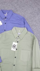 Kemeja Pria Dewasa Lengan Panjang Kemeja Slim Fit Pria Jumbo Kemeja Basic Pria Premium