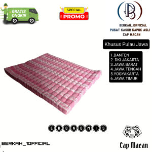 Kasur Kapuk Asli Cap Macan Tipe C 180 x200 CM Empuk Tebal 15 CM Free ongkir