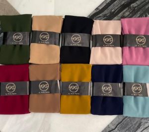 (100RB 4 PCS) Bahan Ceruty Jilbab Pashmina Inner Malay / pashmina melayu 3 in 1 (100RB 4 PCS) Bahan Ceruty