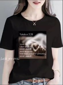 KAOS OBLONG YAKOBUS 2:26 / POLOS PRIA & WANITA