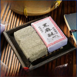 Handmade Black Sesame Crisp Snack for Elderly And Children Chinese Style Breakfast Replacement Meal Leisure Food Bulk Pack