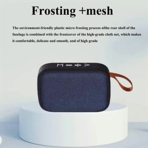 Mini Fabric Speaker Portable Wireless Soundbar Bluetooth 5.0 Outdoor Indoor Sport HIFI Loudspeaker J Support TF Card FM L Radio