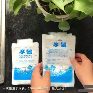【CDO】20Pcs/ Set Reusable Gel Ice Bag Insulated Dry Cold Ice Pack For Massage Gel Cooler Bag For Food Fresh Ice Bag