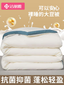 Thickened Soy Fiber Quilt Core Warmth Storage Winter Quilt Cotton Spring Autumn Air Conditioner Quilt Four Seasons Universal