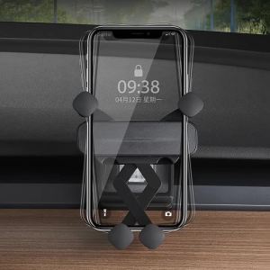 ABS Car Dashboard Phone Holder Mobile Stand Smartphone GPS Support Mount For Tesla Model 3 Y 2017 2018 2019 2020 2021 2022 2023