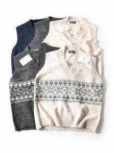 American Style Loose Casual V-Neck Knitted Wool Blend Vest Mens Sleeveless Sweater Tank Top Autumn Fashion Urban Trend