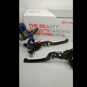Master Rem Radial RCS 98 Limited Plus Tabung Besar Twotone Blue PNP Ninja/CBR/Satria Fu/RX King/Vario/Aerox/Mio/Sonic/Beat/Fino Dll
