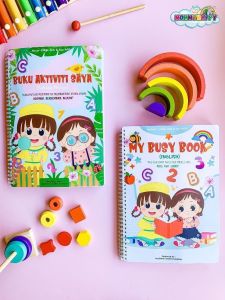 MY BUSY BOOK/BUKU AKTIVITI SAYA (15 TEMA MENARIK UNTUK ANAK-ANAK)