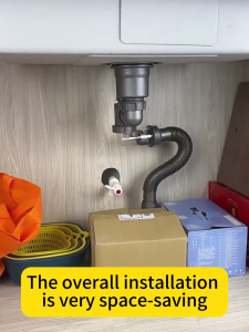 Cống Thoát Nước Bồn Rửa Nhà Bếp Khe Cắm Đơn Bảo Vệ Côn Trùng Tiết Kiệm Không Gian Cống Thoát Nước Ngăn Mùi