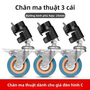 Chân Máy Ảnh Điều Chỉnh Được với Bánh Xoay và Phanh